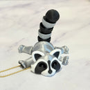 TRASH PANDA ‘Ricky’ Raccoon 3D Deluxe Charm - Tumbler Handle Charm