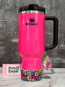 Rainbow Tiger Charm - Tumbler Handle Charm