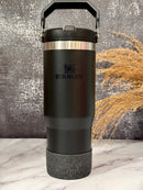 BLACK GLITTER Tumbler Boot