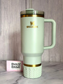 Gilded Celadon MACRAME Tumbler Boot