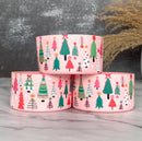 PINK CHRISTMAS TREES Tumbler Boot