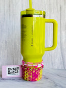Cherry Lime Ricky WAFFLE Tumbler Boot -fits 20-40oz New!