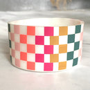 COLOR CHECKERS Tumbler Boot -Fall fits 20-40oz New!