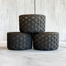 BLACK GLITTER WAFFLE Tumbler Boot -fits 20-40oz New!