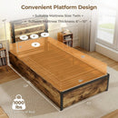 Twin LED Bed Frame with 60 000+ Color Lights & App Control