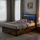 Twin LED Bed Frame with 60 000+ Color Lights & App Control