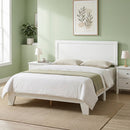Full Size Platform Bed Frame with Headboard - No Box Spring