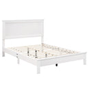 Full Size Platform Slat Bed Frame with High Headboard