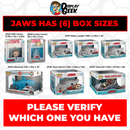 Pop Protector for Jaws Shark Biting Quint SDCC #760 Funko Pop Movie Moments