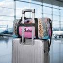 Personalized Hedgehog Heart Duffel Bag with Custom Name ā Cute Travel, Gym & Weekend Bag