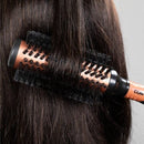 Conair Copper Pro Mixed Boar Bristle Round Hair Brush - Imperfect Box
