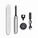 quip Rev Oscillating Rechargeable Electric Toothbrush Black/Silver - Imperfect Box
