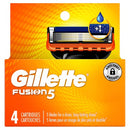 Gillette Fusion5 Men's Razor Blade Refills 4ct - Imperfect Box