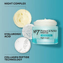 No7 Protect & Perfect Intense Advanced Moisturizing Night Cream 1.69 fl oz - Imperfect Box
