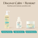 Aveeno Calm + Restore Facial Moisturizer for Sensitive Skin 1.7 oz - Missing Box
