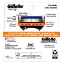 Gillette Fusion5 Men's Razor Blade Refills 4ct - Missing Box