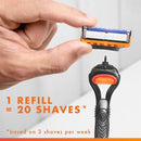 Gillette Fusion5 Men's Razor Blade Refills 12ct - Imperfect Box
