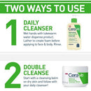 CeraVe Hydrating Foaming Cleansing Oil Face Wash 16 fl oz - Imperfect Container