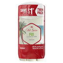 Old Spice Mens Solid Deodorant Fiji with Palm Tree Scent 3oz/2pk - Imperfect Container