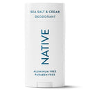 Native Men's Deodorant Sea Salt & Cedar 3.1oz - Imperfect Container