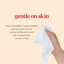 Burt's Bees Micellar Coconut Lotus Towelette 2pk/60ct - New