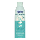 Coppertone Pure & Simple Kid's Spray SPF 50 5oz - Imperfect Container
