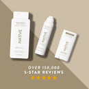 Native Sensitive Solid Deodorant for Men & Women Sandalwood & Shea 2.65oz - New