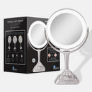 LED Variable Lighted Vanity Mirror Zadro: 10x Magnifying - Imperfect Box