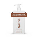 Native Coconut & Vanilla Moisturizing Shampoo 16.5 fl oz - Imperfect Container