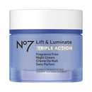 No7 Lift & Luminate Triple Action Night Cream 1.69 fl oz - Imperfect Box