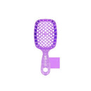 UNbrush Mini Glitter Detangling Hair Brush Amethyst Lavender - New