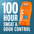Carpe Women's 100HR Sweat & Odor Control Antiperspirant Deodorant Mountain Breeze 1.76oz - Imperfect Container