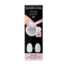 Dashing Diva Chrome Powder Kit Silver Chrome 3ct - Imperfect Box
