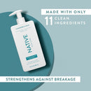 Native Cashmere & Rain Strengthening Shampoo 16.5 fl oz - New