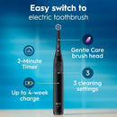 Oral-B iO Series 2 Electric Toothbrush Timer Multiple Brush Modes/Brush Head Forest Green - New