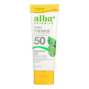 Alba Botanica Sheer Mineral Sunscreen Lotion SPF 50 3 fl. oz. - New