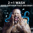 Old Spice Krakenguard Body+Face Wash Deep Ocean Scent 33.4 fl - New