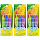 Crayola Body Wash Bath Pens Unscented 3pk/6 fl oz - New