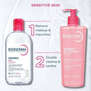 Bioderma Sensibio H2O Micellar Water Makeup Remover 16.9 fl oz - New