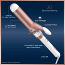 Conair Double Ceramic Rose Gold Curling Iron 1.5 - Imperfect Box