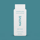 Native Body Wash Cashmere & Rain Sulfate Free 18 fl oz - Imperfect Container
