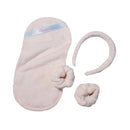 MakeUp Eraser Wifey Head Band/Wrist Guard/Wipe 3ct - New