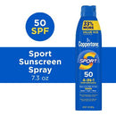 Coppertone Sport Sunscreen Spray SPF 50 7.3oz - New
