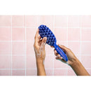 KAZMALEJE KurlsPlus Paddle Hair Comb Blue - Imperfect Box