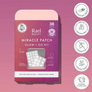Rael Beauty Miracle Patch Glow and Go Kit 38ct - New