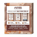 AMBI Even & Clear Daily Skin Tone Kit 3ct - Imperfect Box