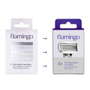 Flamingo Women's Razor Blade Refills 5-Blade Refill Cartridges 4ct - Imperfect Box