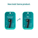 quip Rev Oscillating Brush Head Refill- Black 2pk - Imperfect Box