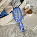 UNbrush Detangler Hair Brush Pastel Iris - Imperfect Box