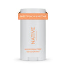 Native Solid Deodorant Sweet Peach & Nectar 2.65oz - Imperfect Container